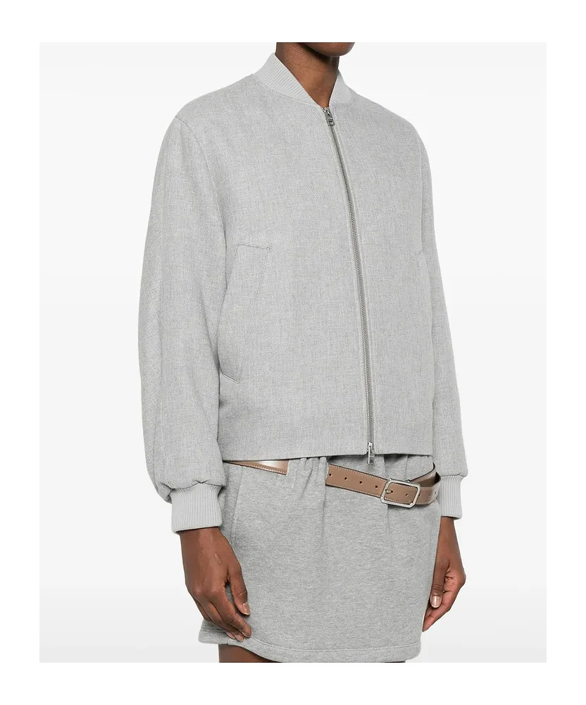 Zip-Up Bomber Jacket