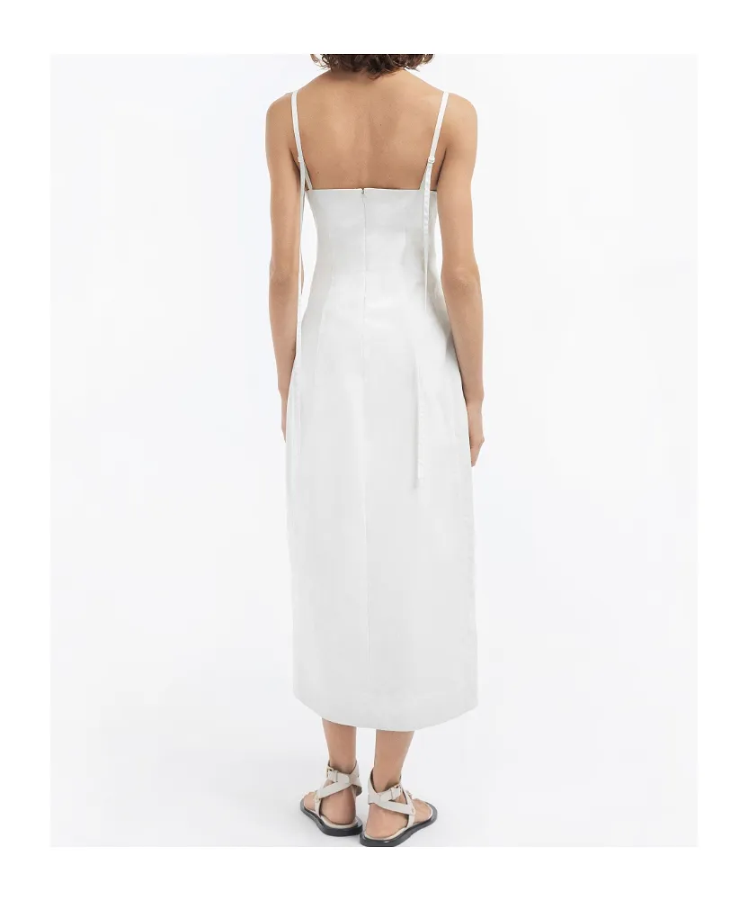 Bustier Poplin Dress