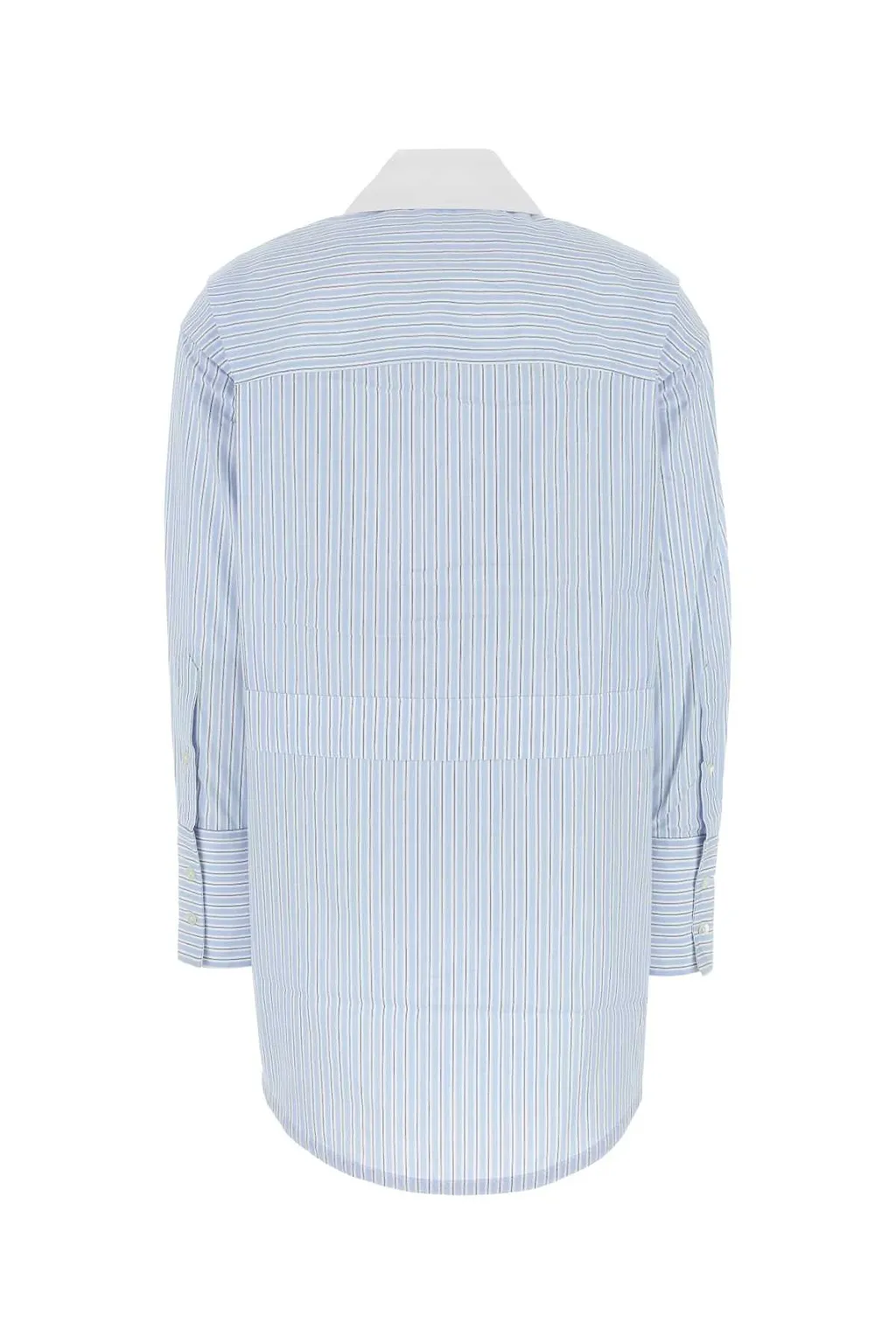 Striped Button-Up Shirt