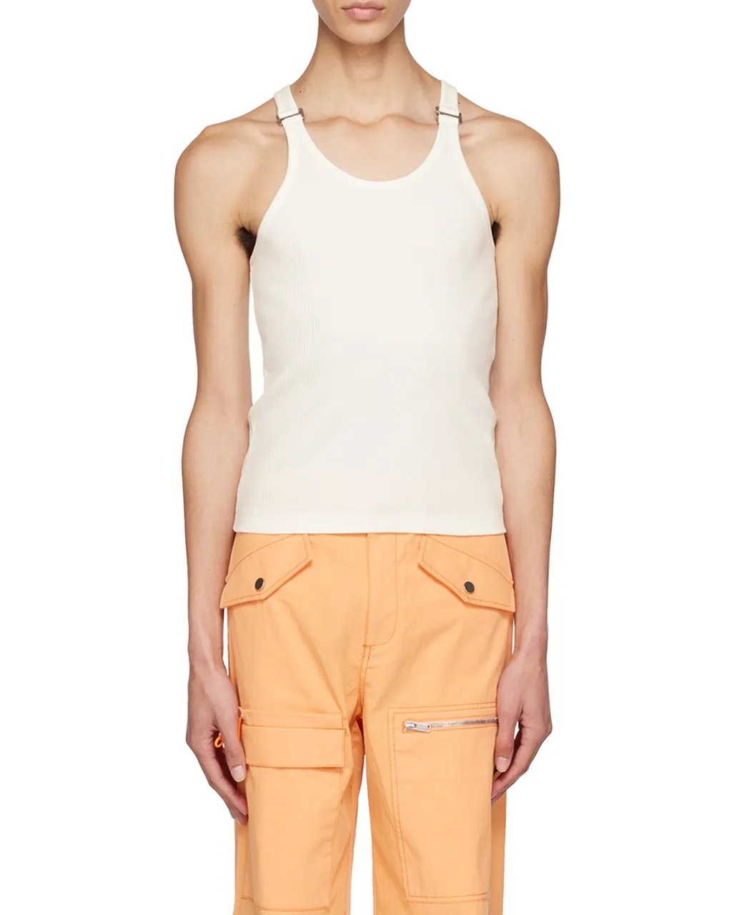 E-Hoop Ribbed Tank Top