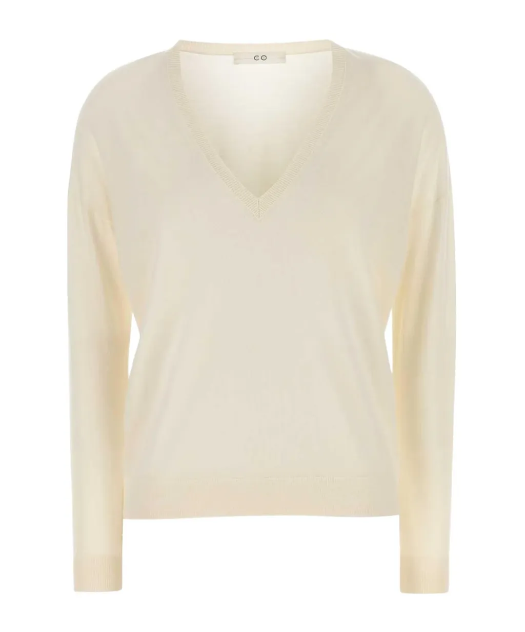 Co V-Neck Sweater Knitwear