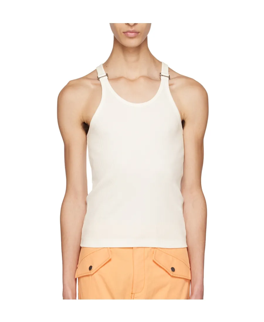 E-Hoop Ribbed Tank Top