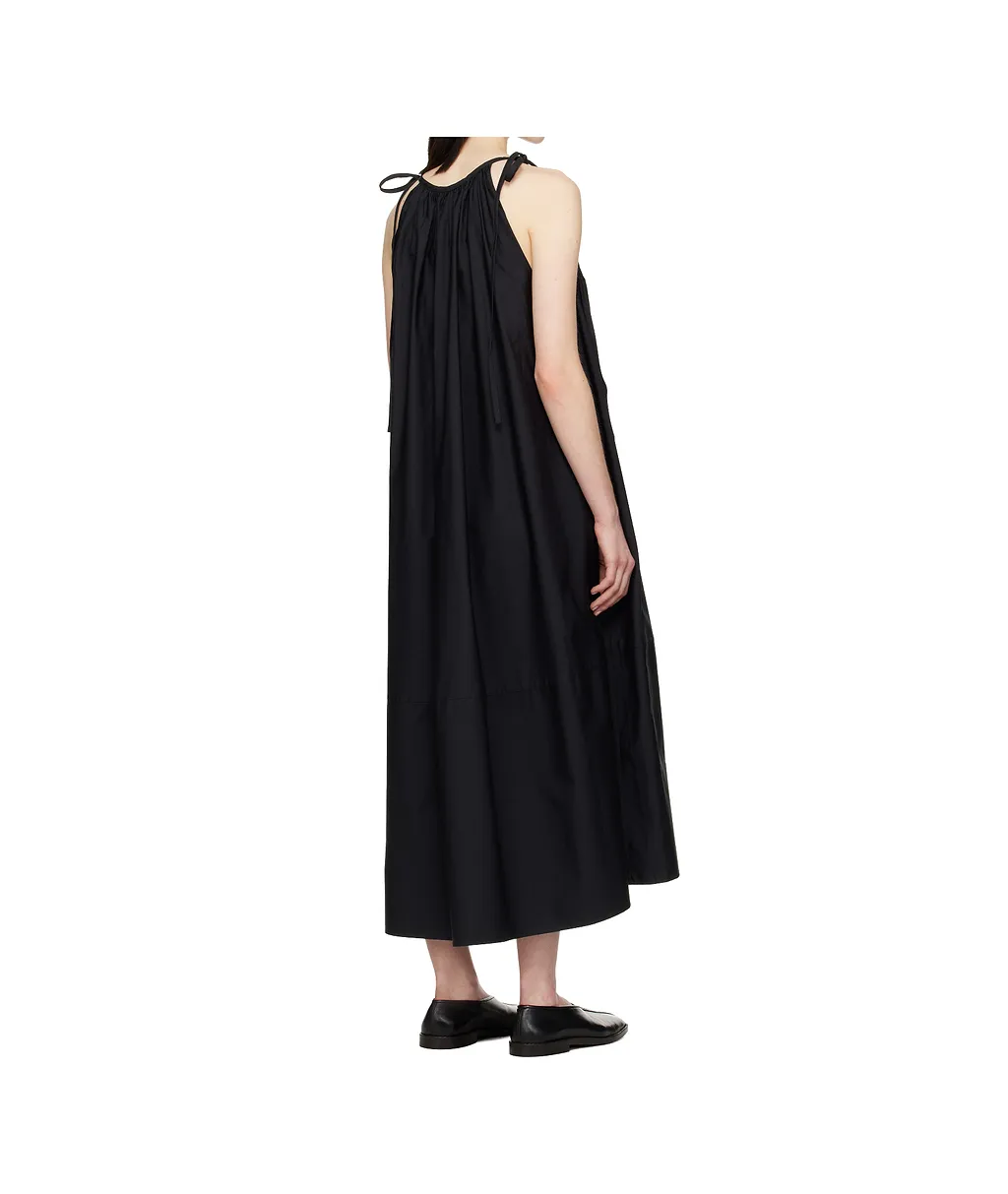 Gathered Halter Maxi Dress