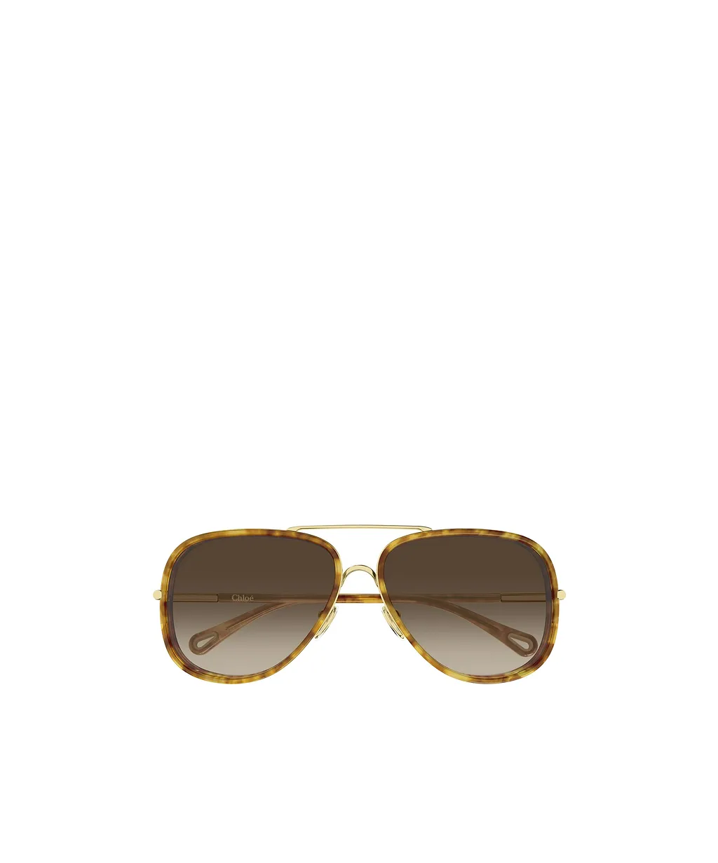 Chloé Eyewear Aviator Frame Sunglasses