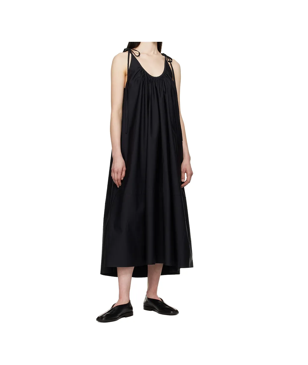 Gathered Halter Maxi Dress