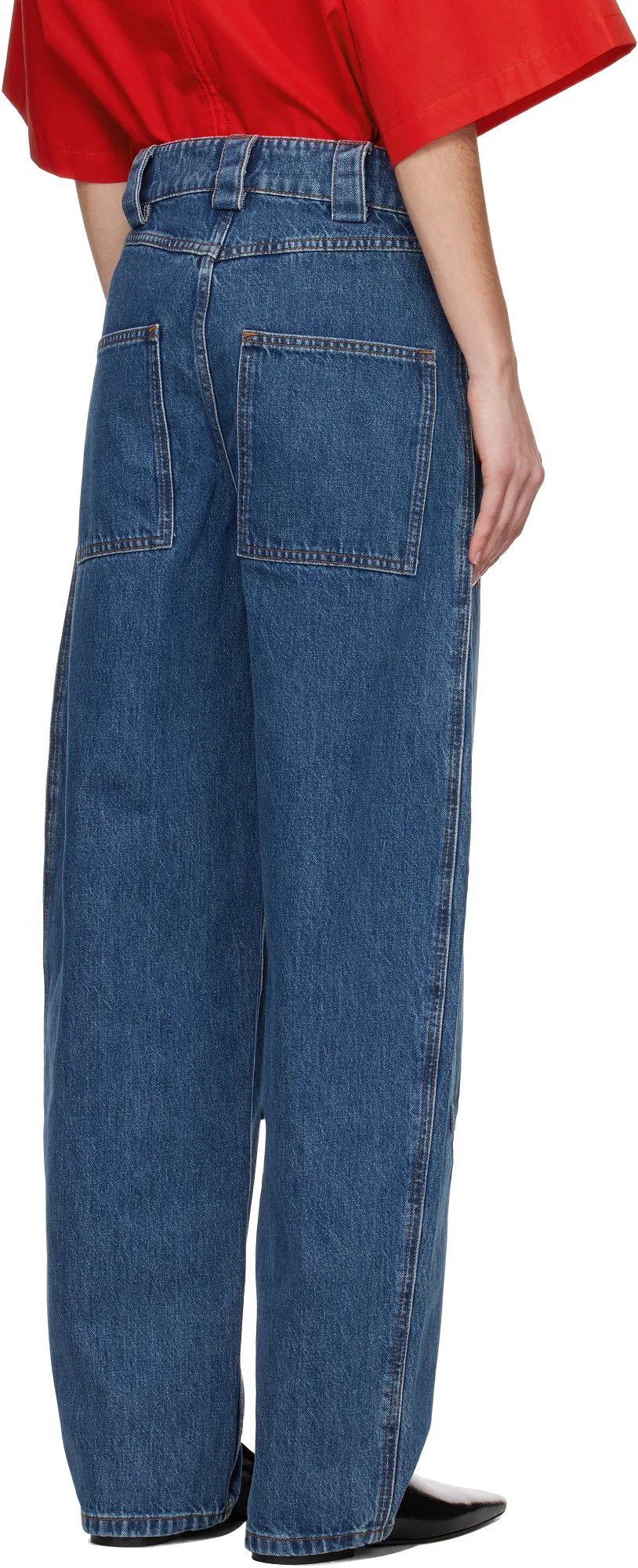 Patch Pocket Jeans