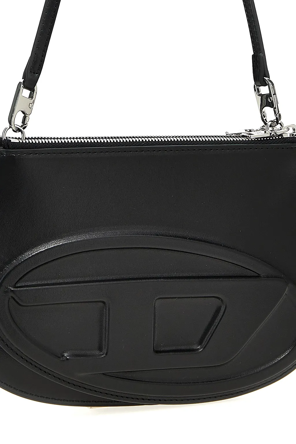 Diesel 1Dr Twin Logo Embossed Shoulder Bag