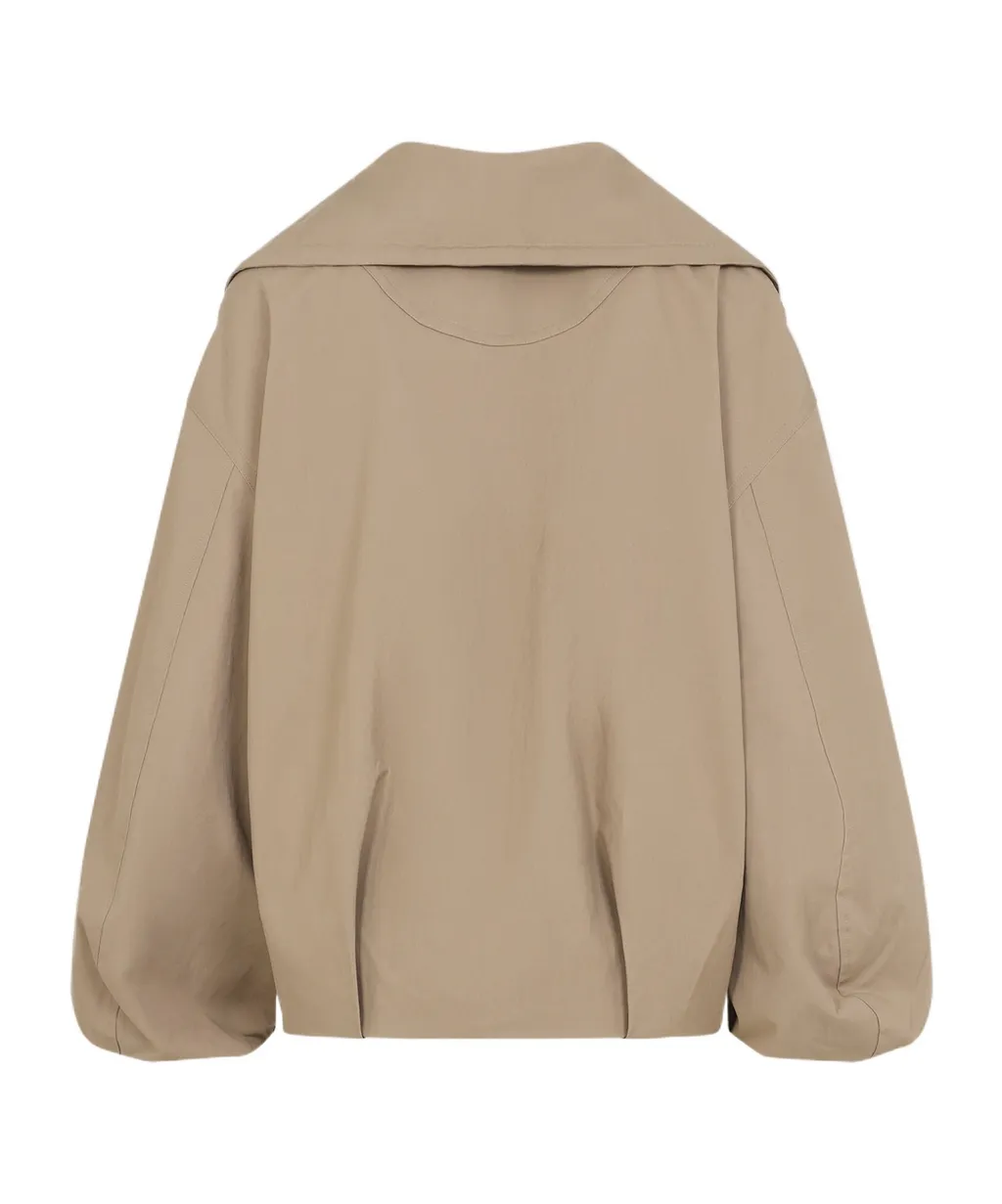 Rolled Collar Jacket