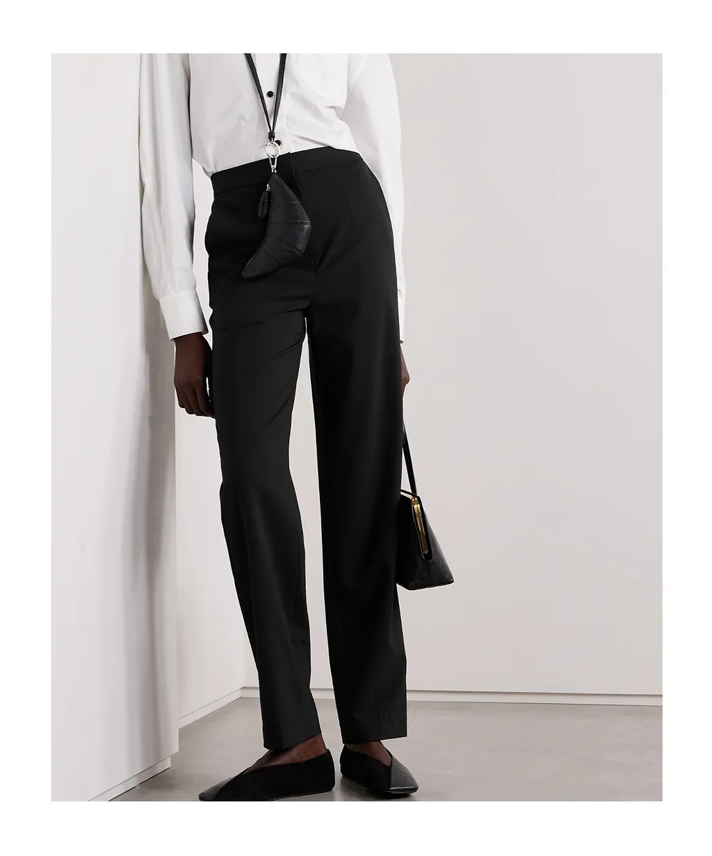 Straight-Leg Casual Pants