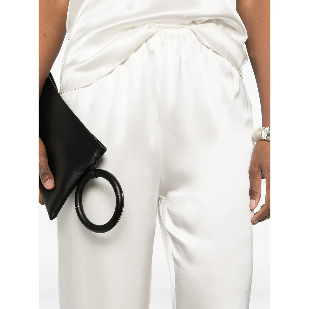 Straight-Leg Casual Pants