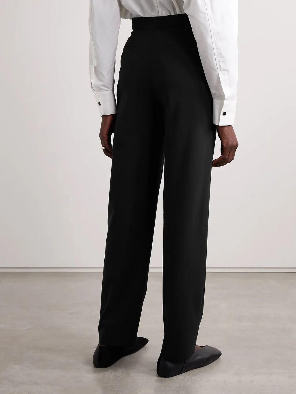 Straight-Leg Casual Pants