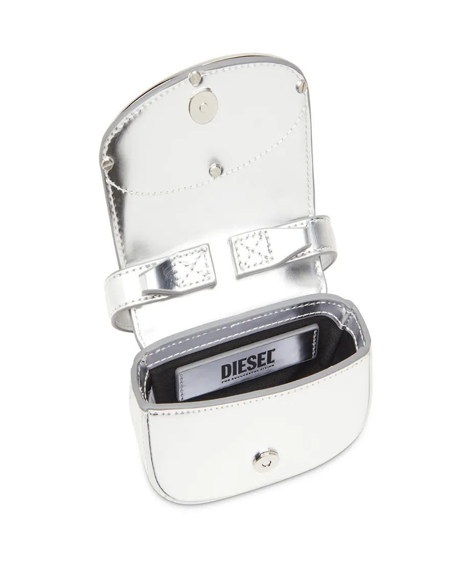 Diesel 1Dr-Xs-S Iconic Mirrored Mini Crossbody Bag