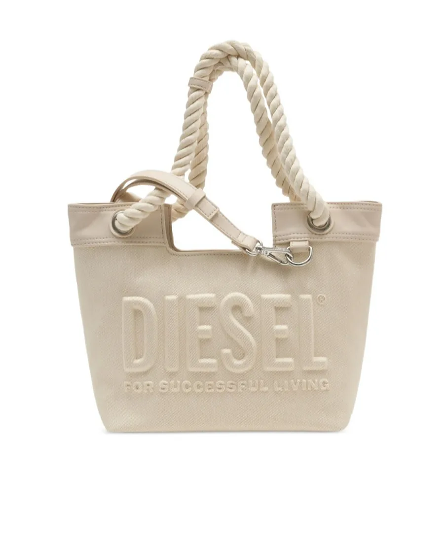 Diesel Dsl 3 D Shopper Xs Logo Tote Bag