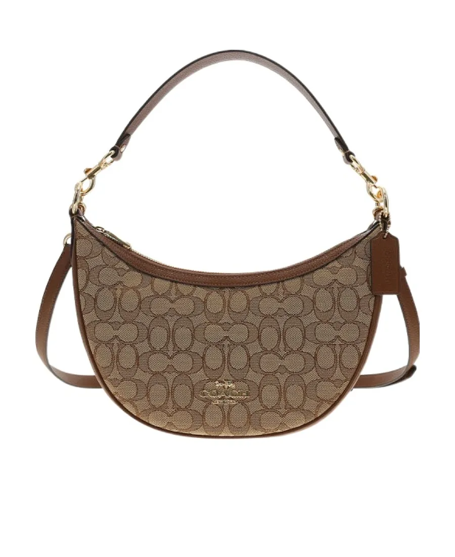 Aria Jacquard Shoulder Bag