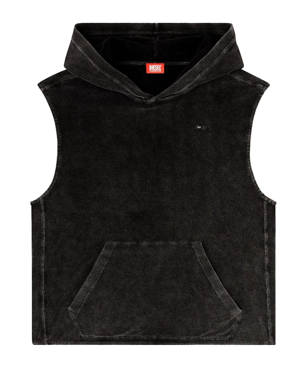 Diesel Aruba-Dnm Sleeveless Hoodie