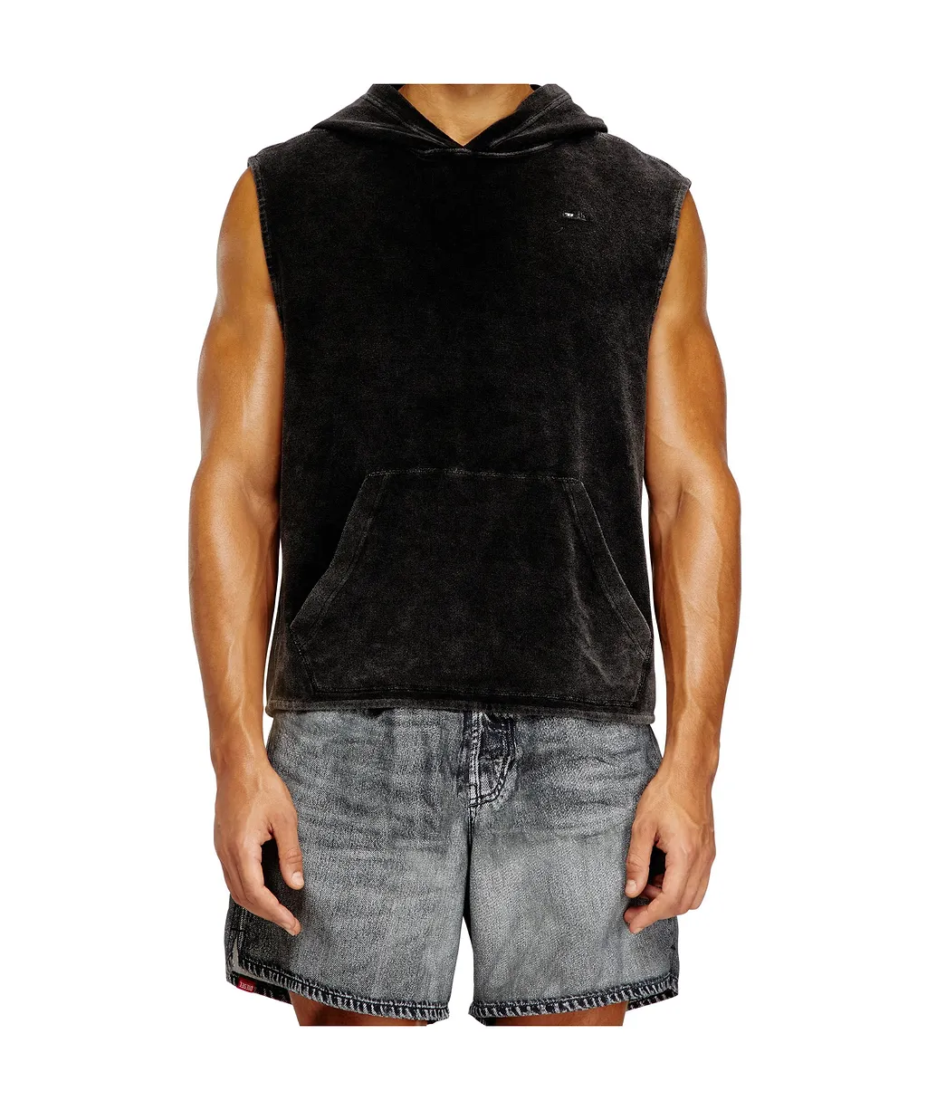 Diesel Aruba-Dnm Sleeveless Hoodie