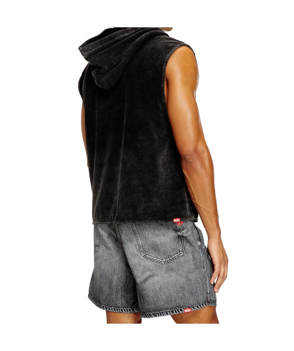 Diesel Aruba-Dnm Sleeveless Hoodie