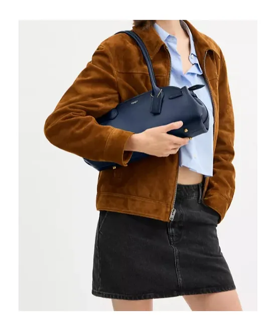 Coach Empire 34 Logo Printed Shoulder Bag