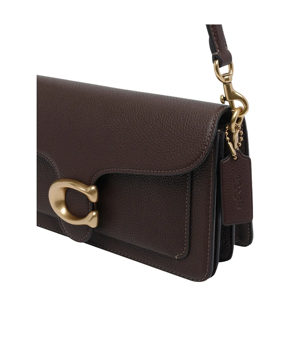 Coach Tabby 26 Logo Plaque Shoulder Bag
