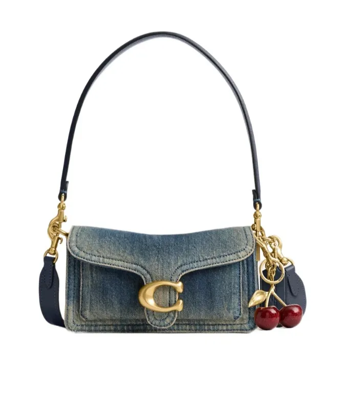 Coach Tabby 20 Denim Shoulder Bag