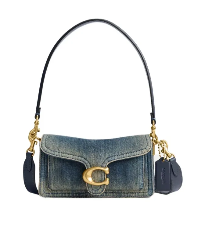 Coach Tabby 20 Denim Shoulder Bag