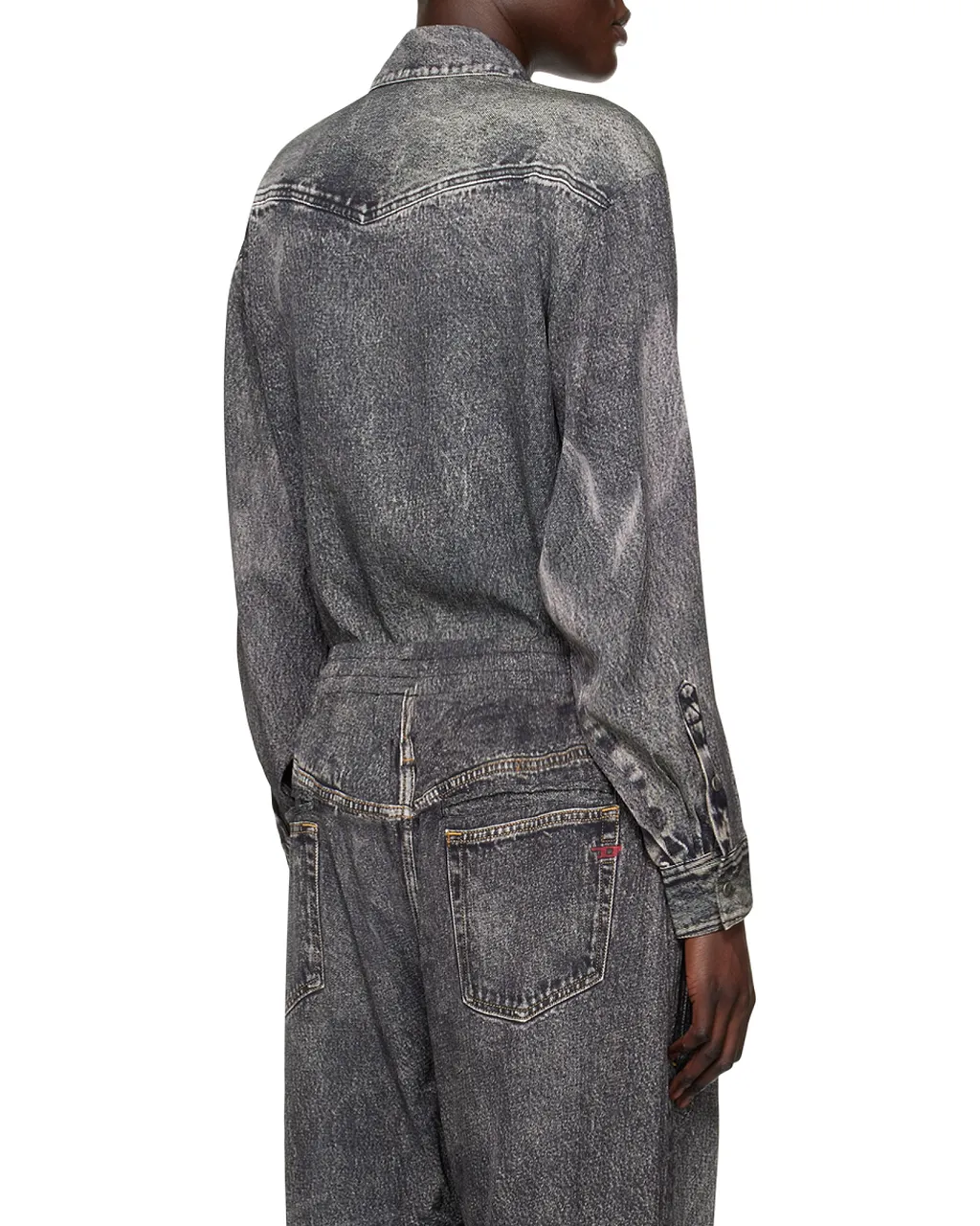 Diesel Buttoned Long-Sleeved Shirt