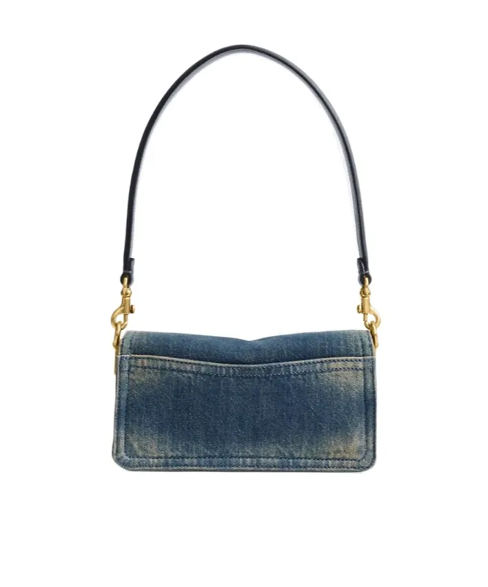 Coach Tabby 20 Denim Shoulder Bag