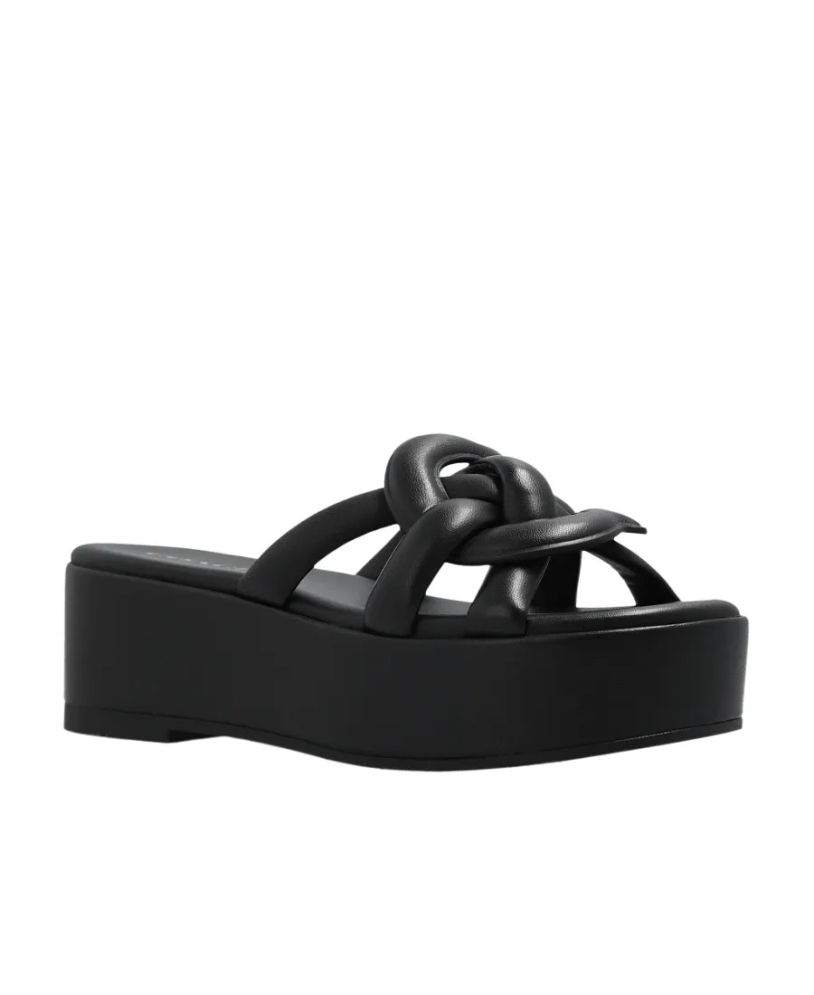 Everette Leather Platform Sandals