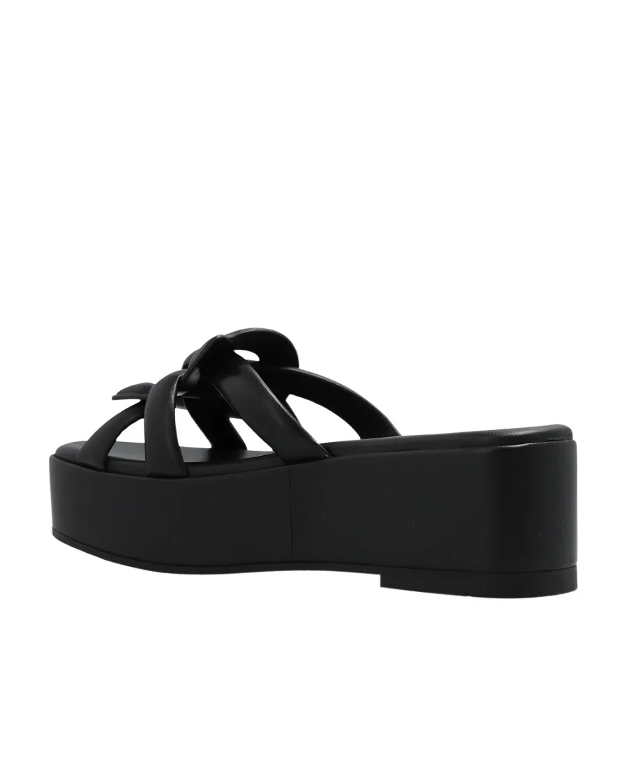 Everette Leather Platform Sandals