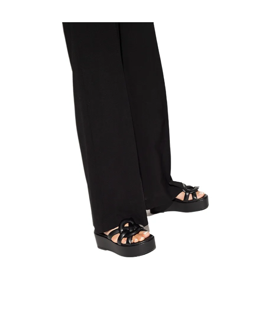 Everette Leather Platform Sandals