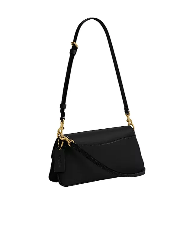 Coach Jet Leather Shoulder Bag
