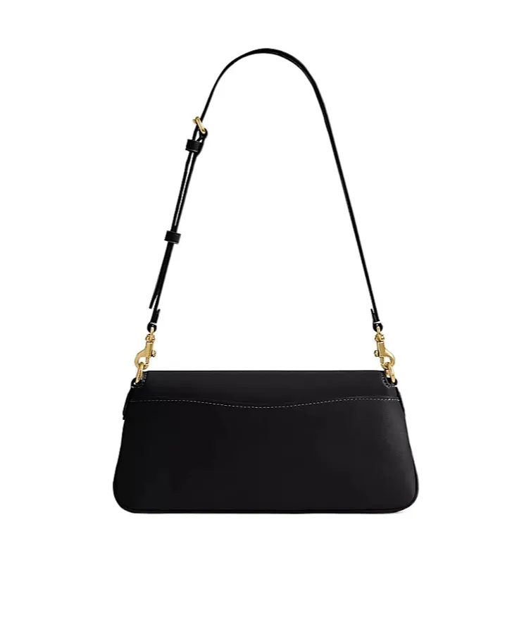 Coach Jet Leather Shoulder Bag