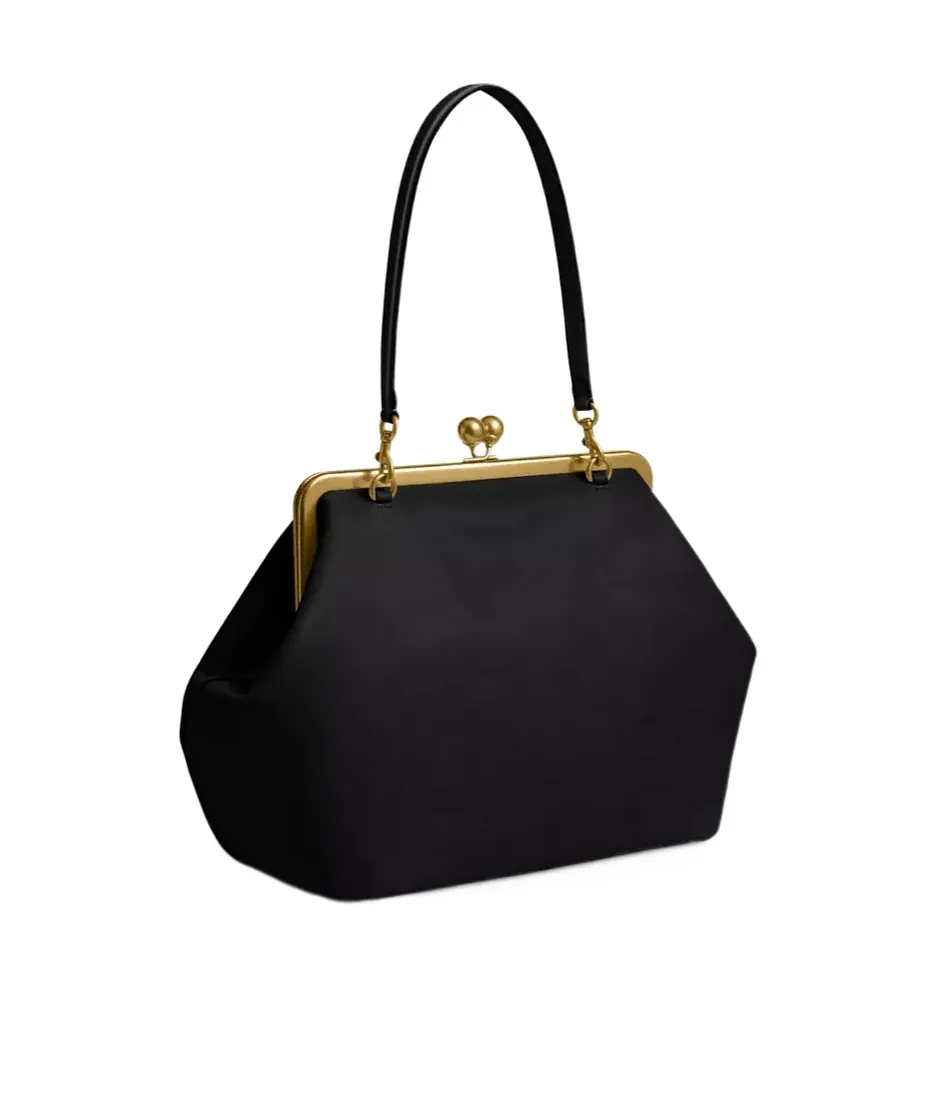 Large Kisslock Frame Bag