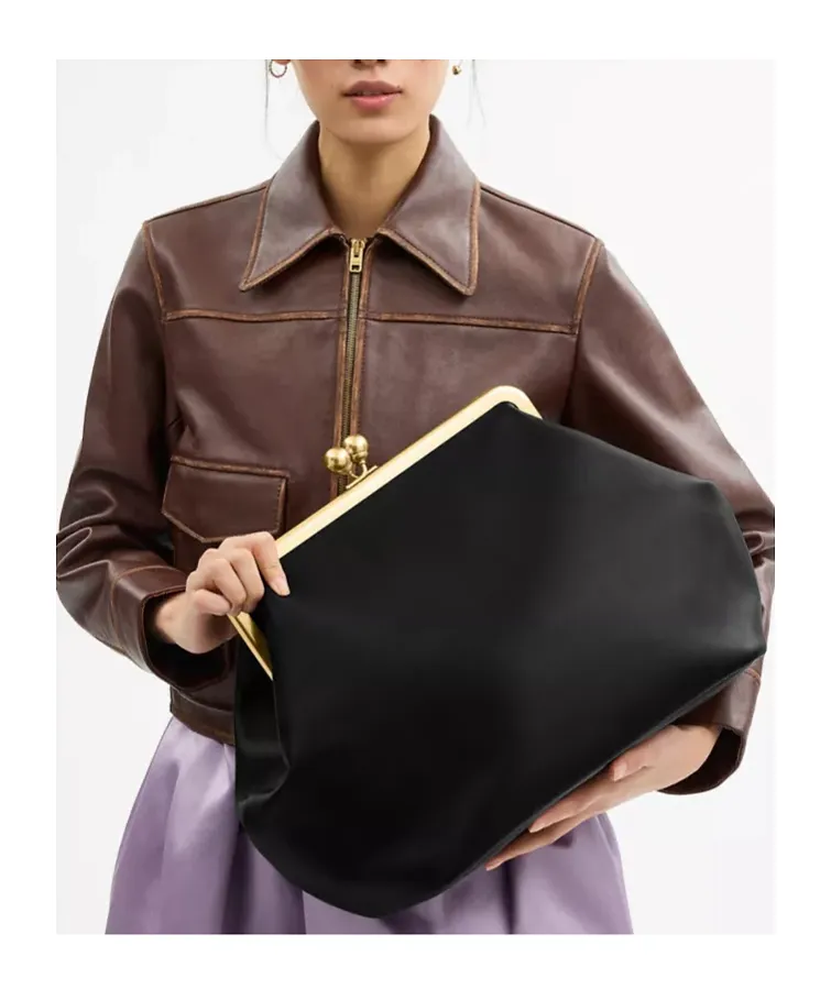 Large Kisslock Frame Bag