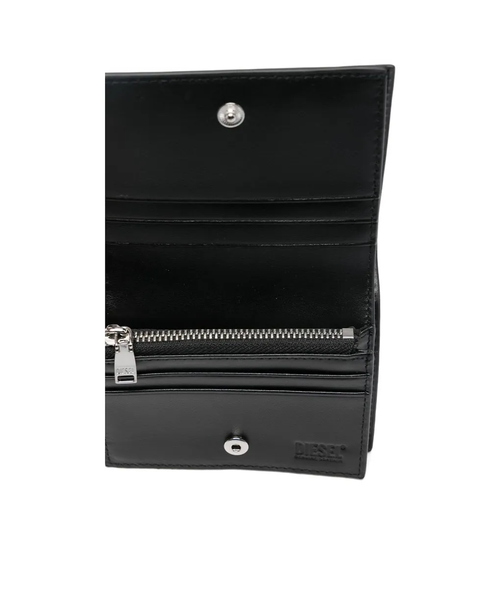 Diesel D Plaque Bi-Fold Wallet