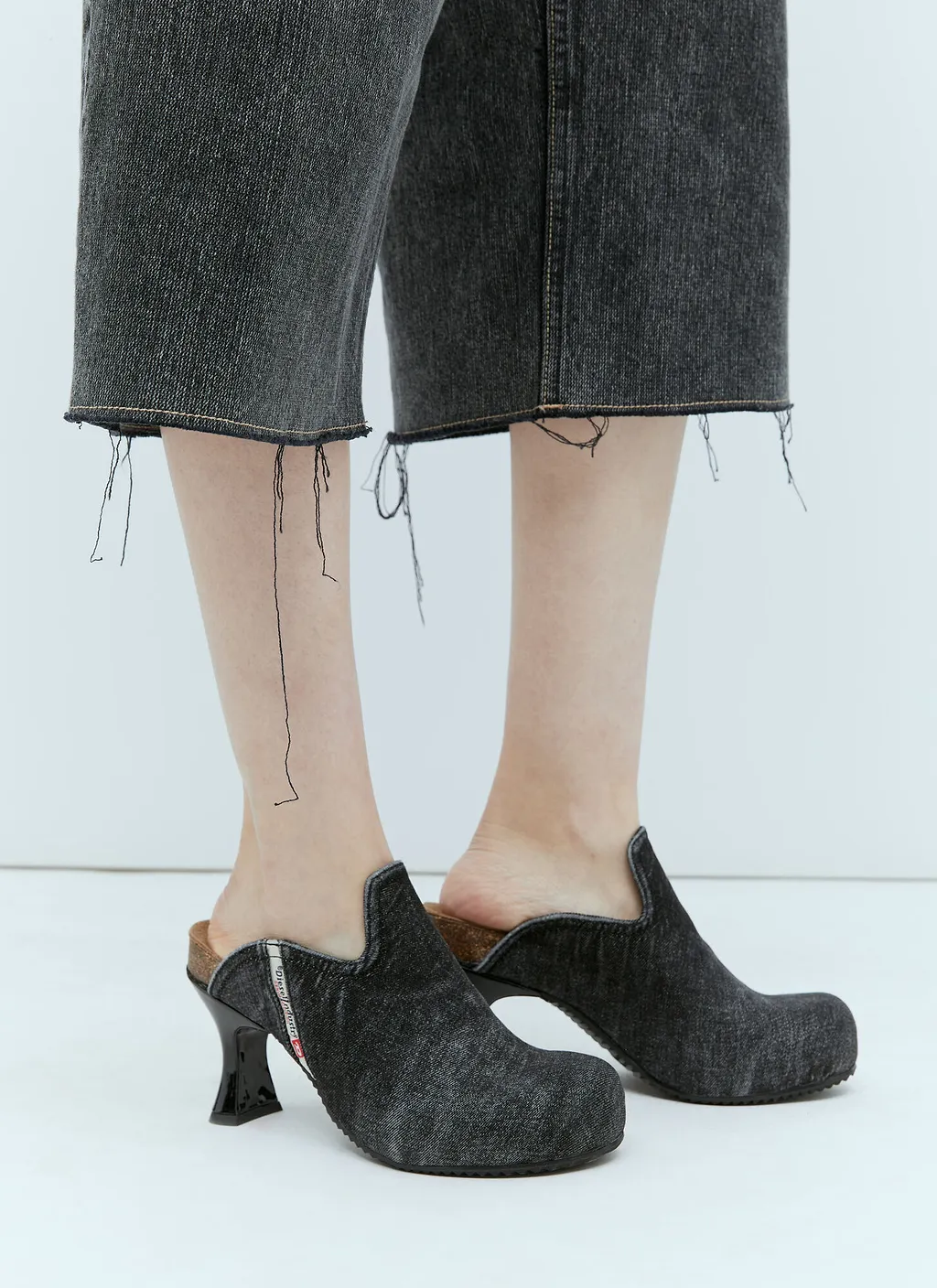 Diesel D-Woodstock-Denim Mules