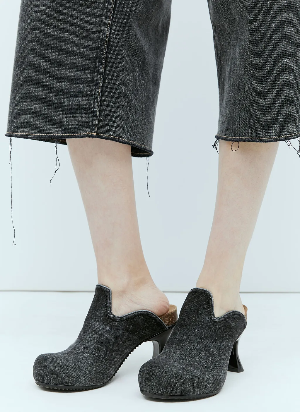 Diesel D-Woodstock-Denim Mules