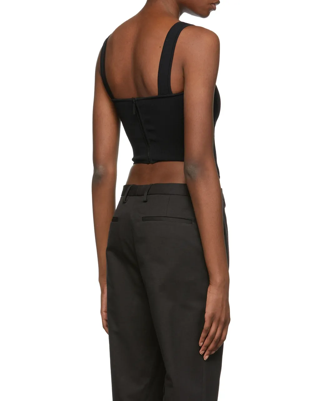 Pointelle Corset Top