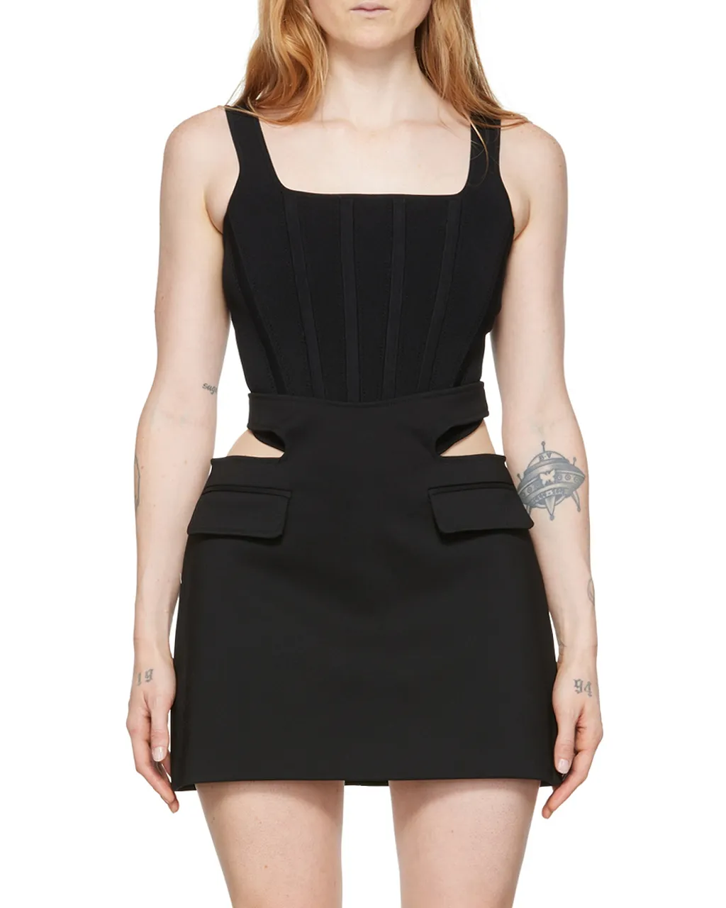 Pointelle Corset Top