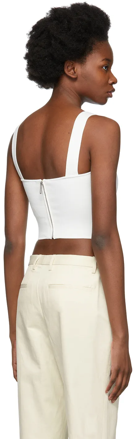 Pointelle Corset Top