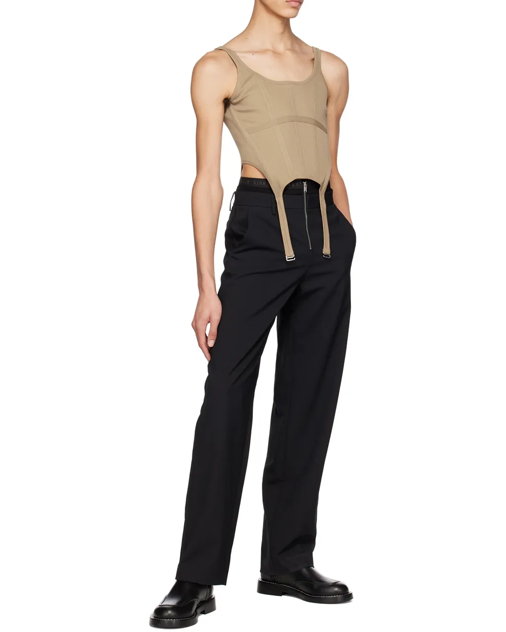 Ribbed Combat Corset