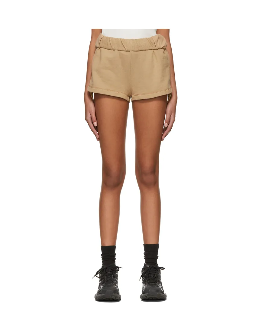 Rolled-Waist Track Shorts
