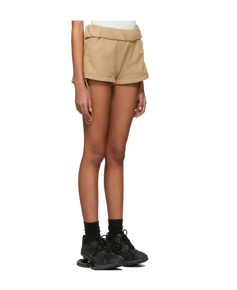 Rolled-Waist Track Shorts