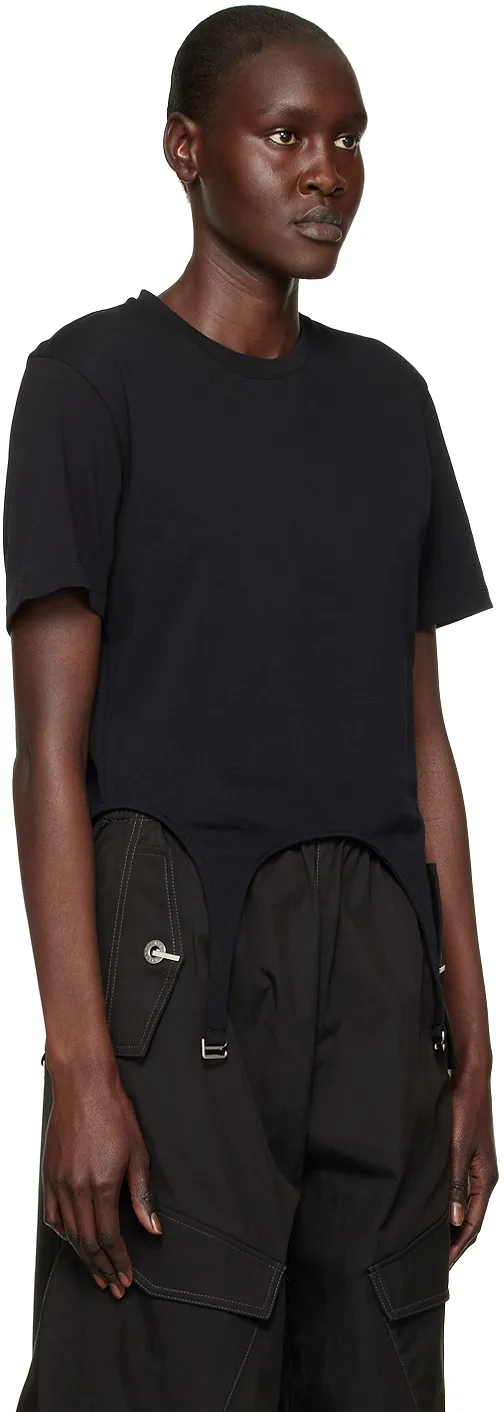 Short-Sleeved Garter T-Shirt