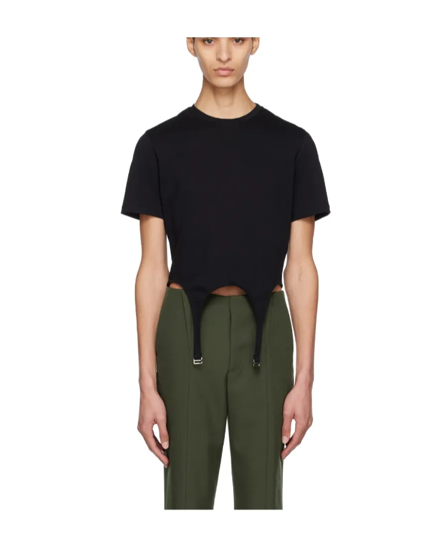Short-Sleeved Garter T-Shirt