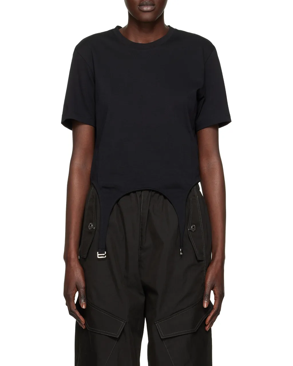 Short-Sleeved Garter T-Shirt