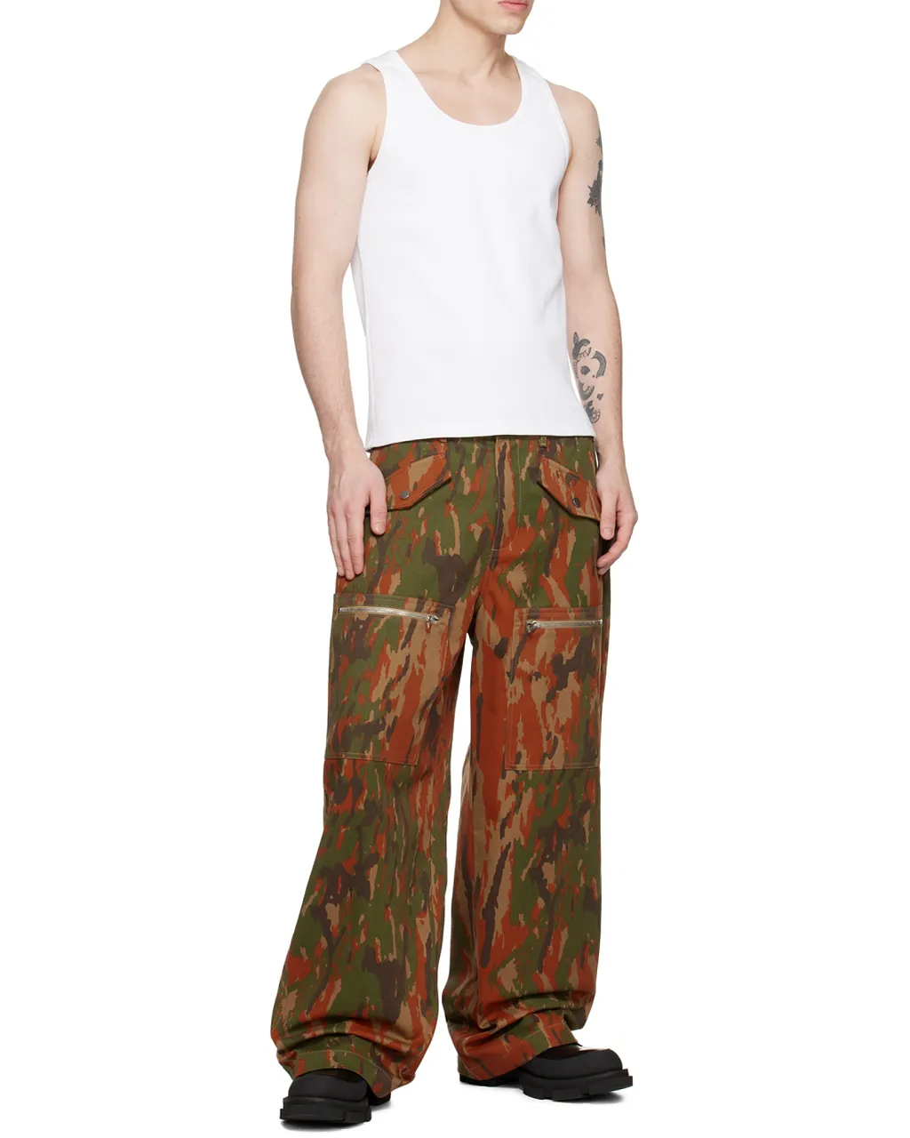Slouch Pocket Trousers