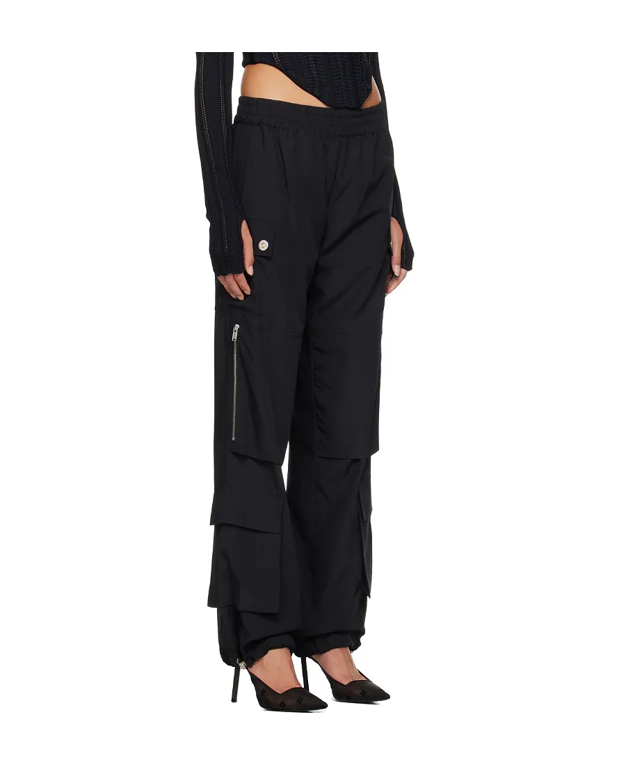 Straight-Leg Cargo Trousers