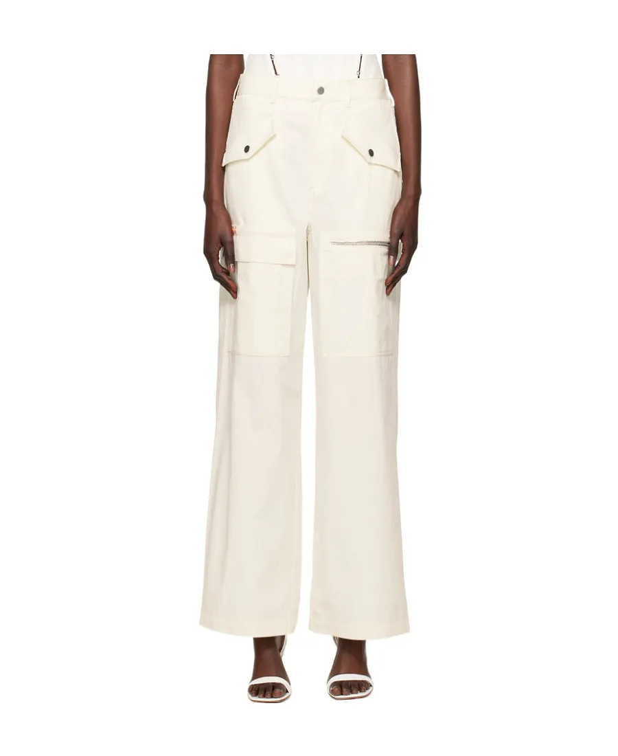 Straight-Leg Cargo Trousers