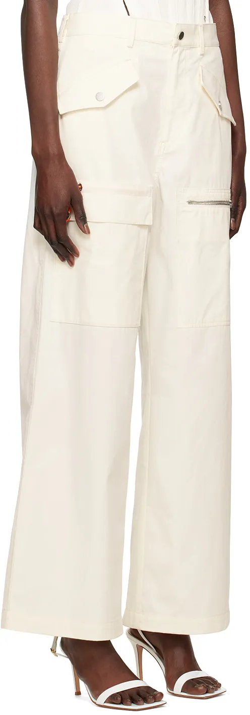 Straight-Leg Cargo Trousers